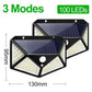 Solaris 2.0™ 100 LEDs Outdoor Motion Sensor Waterproof Solar Lamp
