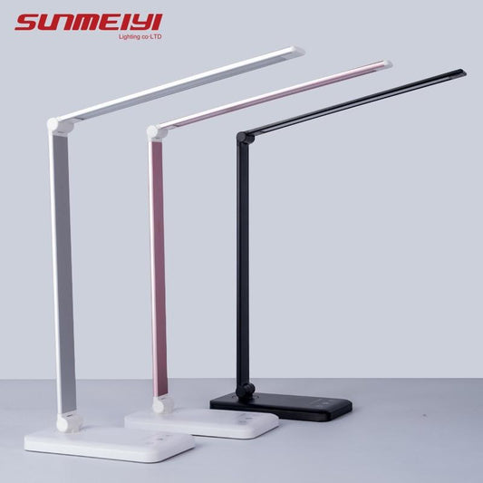 Table Led Lamp With QI Wireless Charging