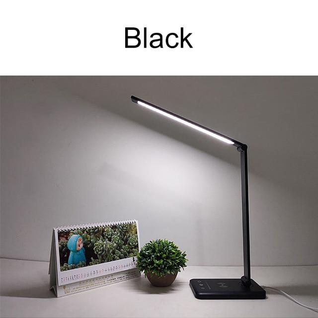 Table Led Lamp With QI Wireless Charging