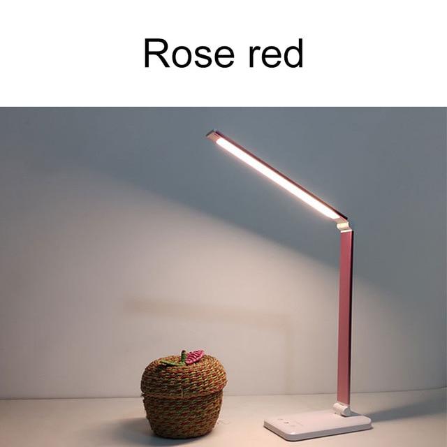 Table Led Lamp With QI Wireless Charging