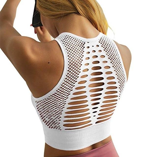 Seamless Stretchy Lifting Push-Up Sports Bra