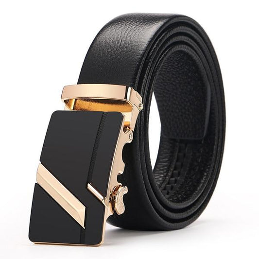 LFMB™ Metal Buckle Formal Leather Belt for Men