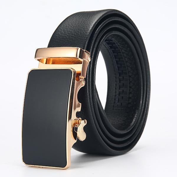 LFMB™ Metal Buckle Formal Leather Belt for Men