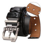 BISON DENIM™ Genuine Leather Vintage Belt For Men