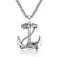 Bexx - Anchor Pendant  black/gold/white - Indigo-Temple
