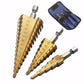 Titanium Metric Step Cone Drill Bit Set