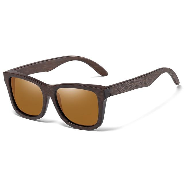 GM™ Natural Bamboo Polarized Sunglasses