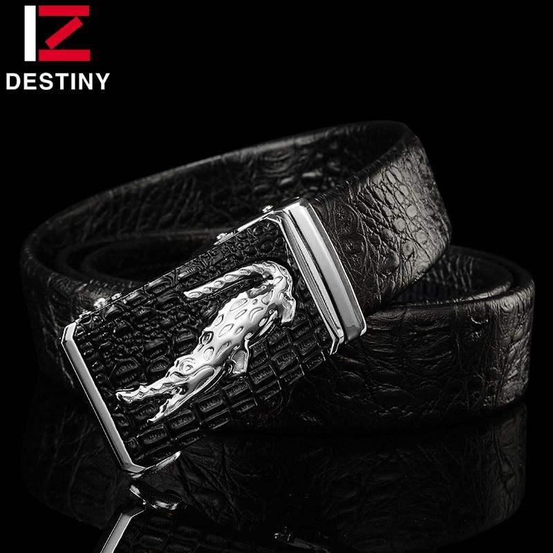 DESTINY™ Alligator Pattern Genuine Leather Belt For Men