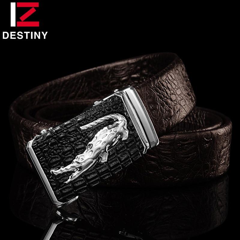 DESTINY™ Alligator Pattern Genuine Leather Belt For Men