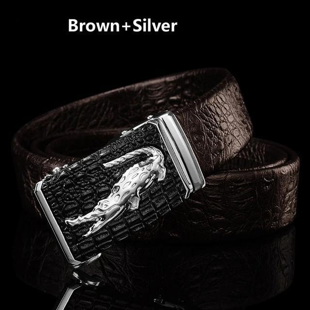DESTINY™ Alligator Pattern Genuine Leather Belt For Men