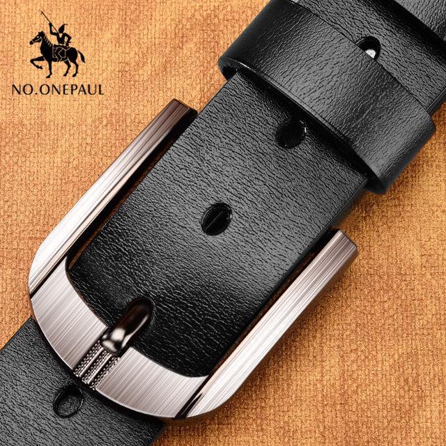 NO.ONEPAUL Jeep Genuine Leather Belt For Men