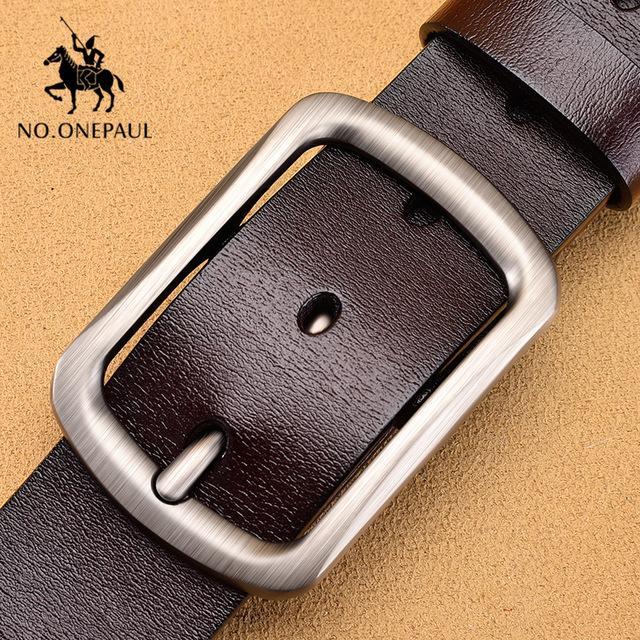 NO.ONEPAUL Jeep Genuine Leather Belt For Men