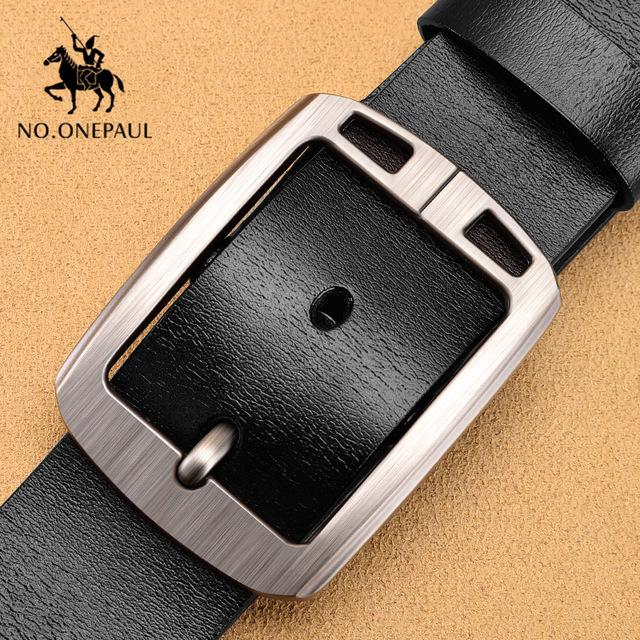 NO.ONEPAUL Jeep Genuine Leather Belt For Men