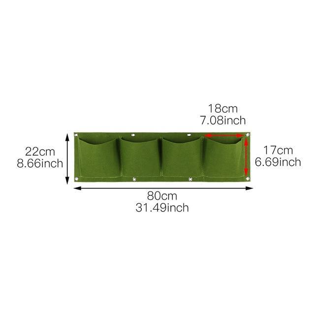 IndoorGarden™ Vertical Hanging Wall Planter