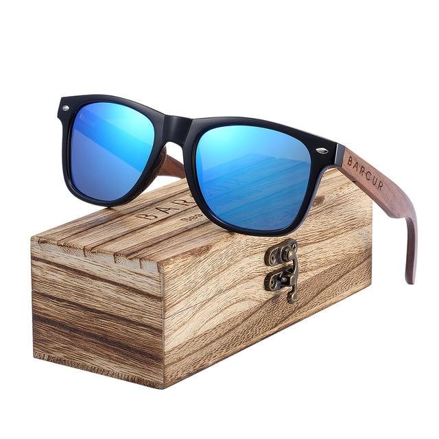 BARCUR™ Black Walnut Wood Polarized Sunglasses