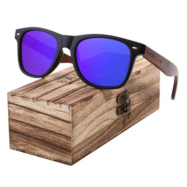 BARCUR™ Black Walnut Wood Polarized Sunglasses