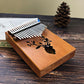 17 Keys Mahogany Kalimba Musical Instrument