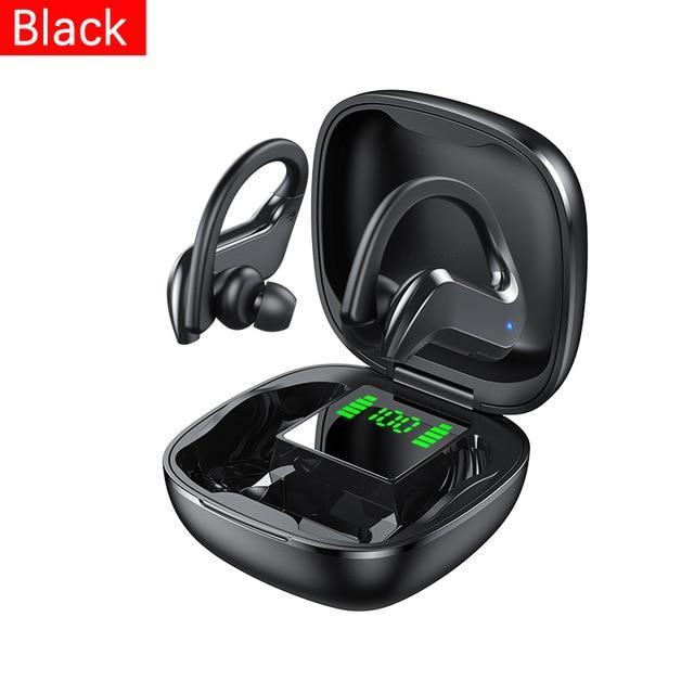 VOULAO™ TWS 9D Audio Wireless 5.0 BT Sporty Earphones With Charging Case