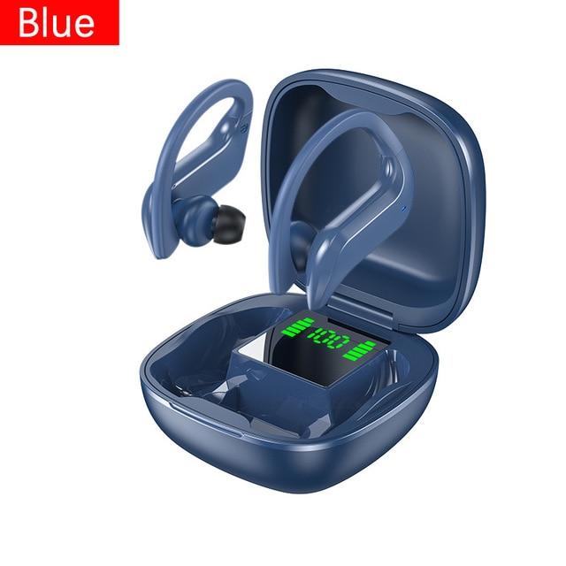 VOULAO™ TWS 9D Audio Wireless 5.0 BT Sporty Earphones With Charging Case