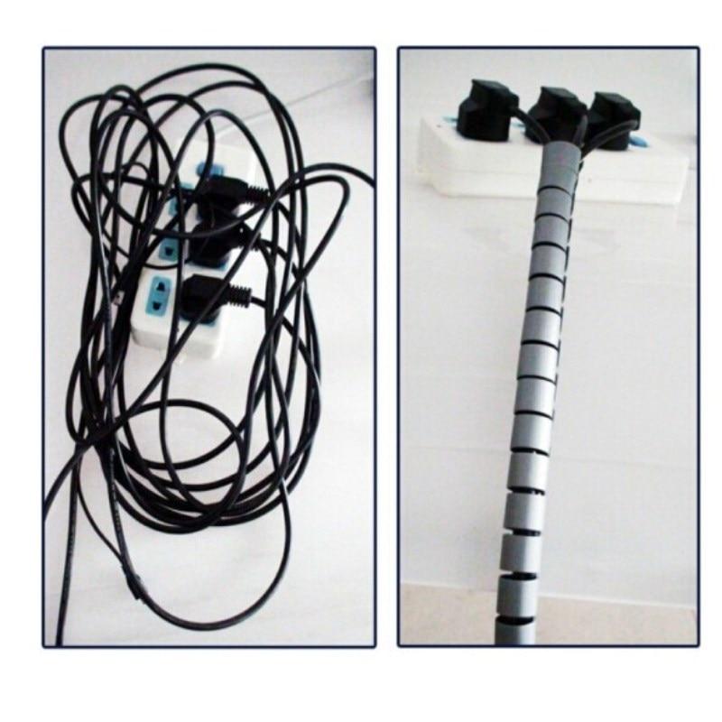 CableKing™ Smart Flexible Spiral Cable Organizer