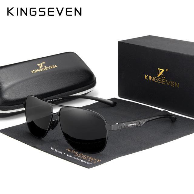 KINGSEVEN™ Aluminum Polarized UV400 Unisex Sunglasses