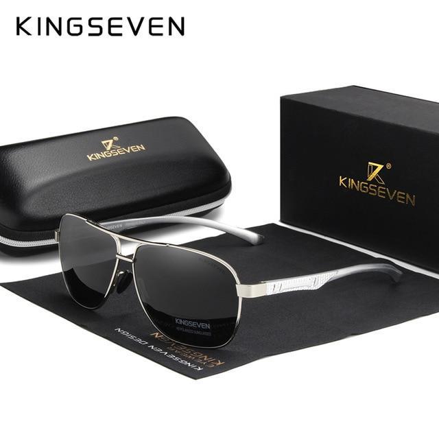 KINGSEVEN™ Aluminum Polarized UV400 Unisex Sunglasses