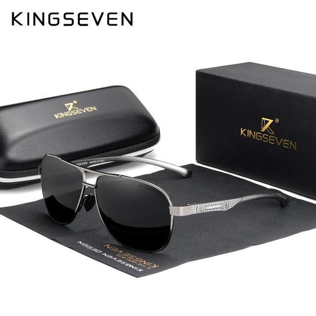 KINGSEVEN™ Aluminum Polarized UV400 Unisex Sunglasses