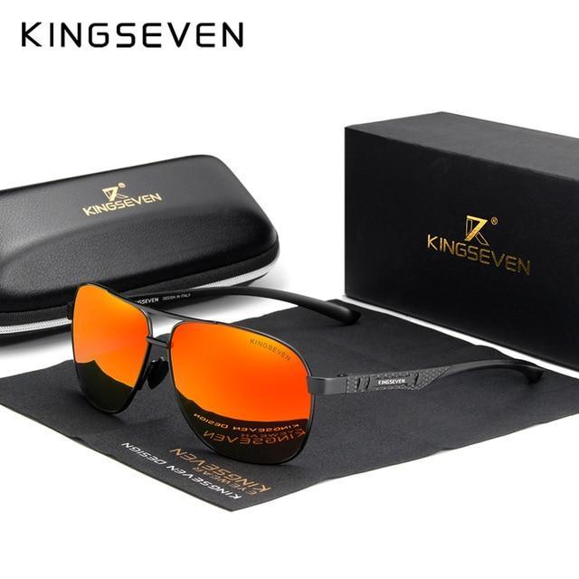 KINGSEVEN™ Aluminum Polarized UV400 Unisex Sunglasses