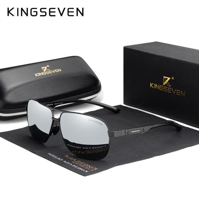 KINGSEVEN™ Aluminum Polarized UV400 Unisex Sunglasses