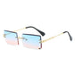 OEC CPO™ Elegant Rimless Rectangle Sunglasses For Women