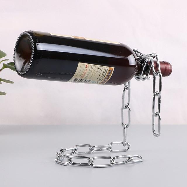 Levitation™ Magic Rope / Metal Chain Wine Rack