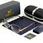 MUSELIFE™ Rimless Crystal Sunglasses For Women