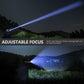 Super Bright 5 Modes Zoomable Led Flashlight