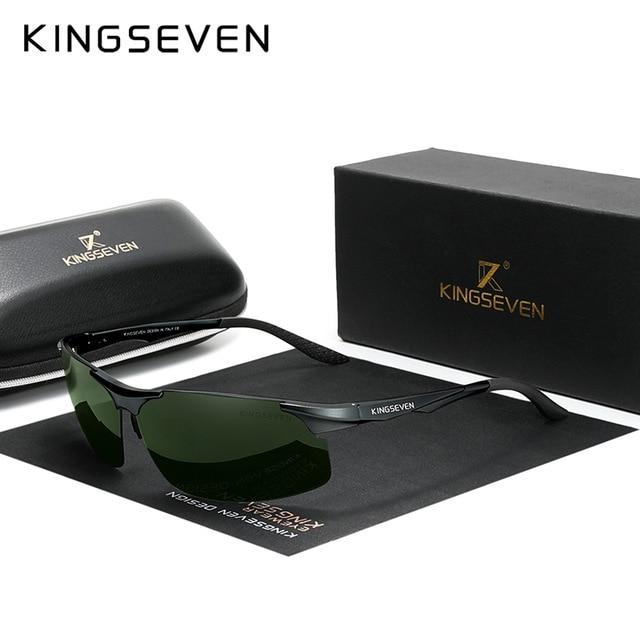 KINGSEVEN Polarized Aluminum Driving Sunglasses