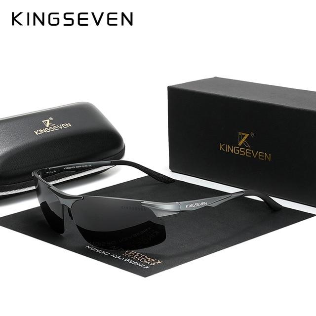 KINGSEVEN Polarized Aluminum Driving Sunglasses