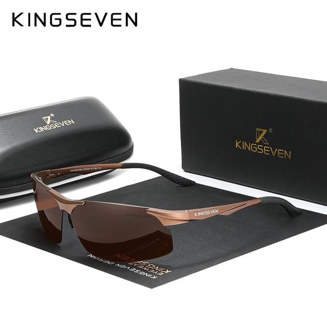 KINGSEVEN Polarized Aluminum Driving Sunglasses