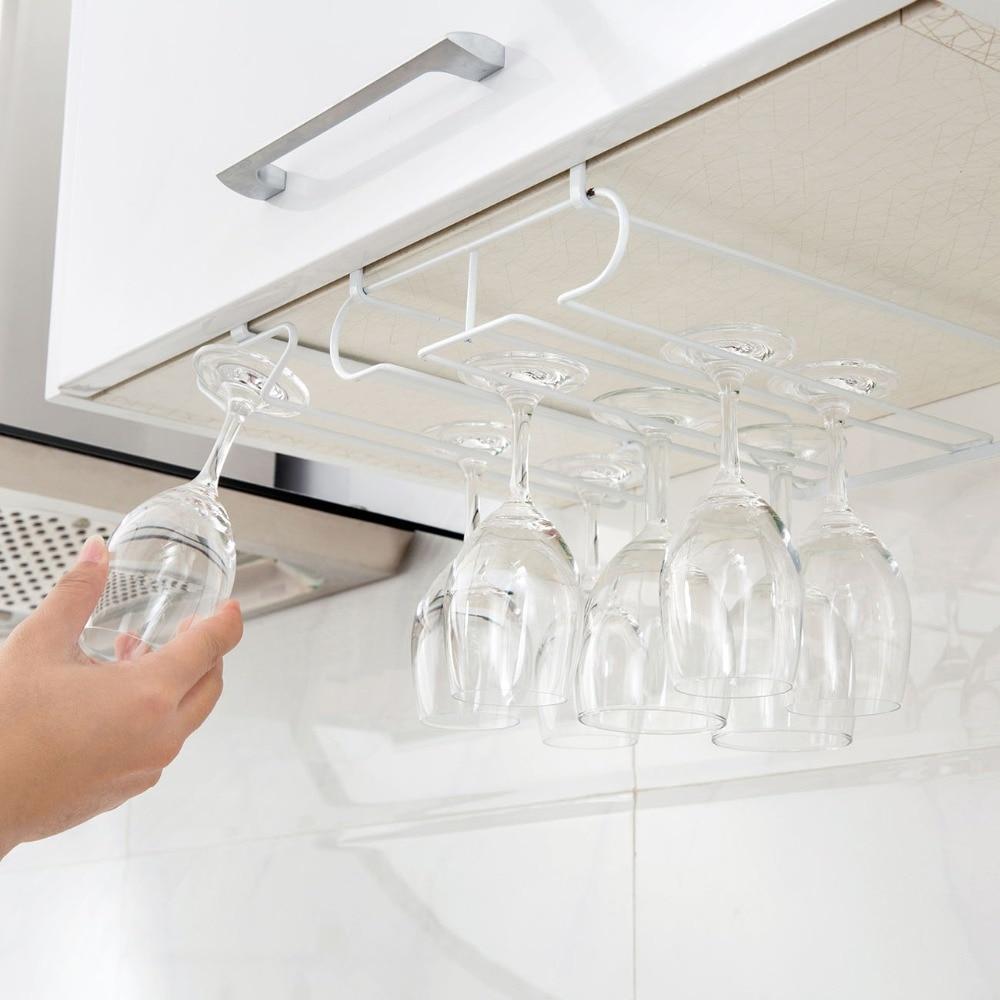 EasyBar™ Hanging Wine Glass Holder Bar (Drill Free)