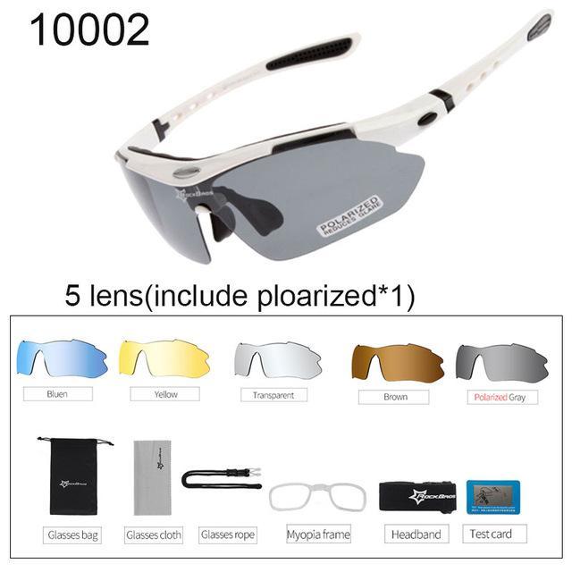 RockBros™ Unisex Outdoor Sporty Polarized Sunglasses set