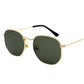 hexagon unisex sunglases