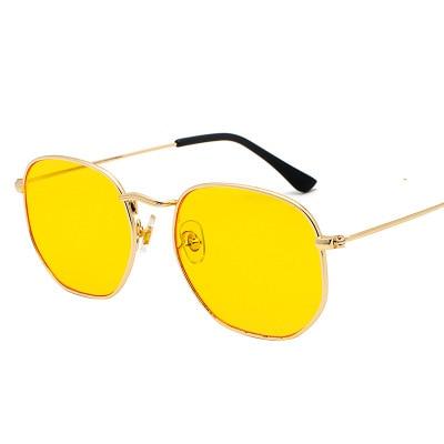 hexagon unisex sunglases