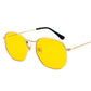 hexagon unisex sunglases