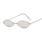 Retro Small Oval Sunglasses for Women