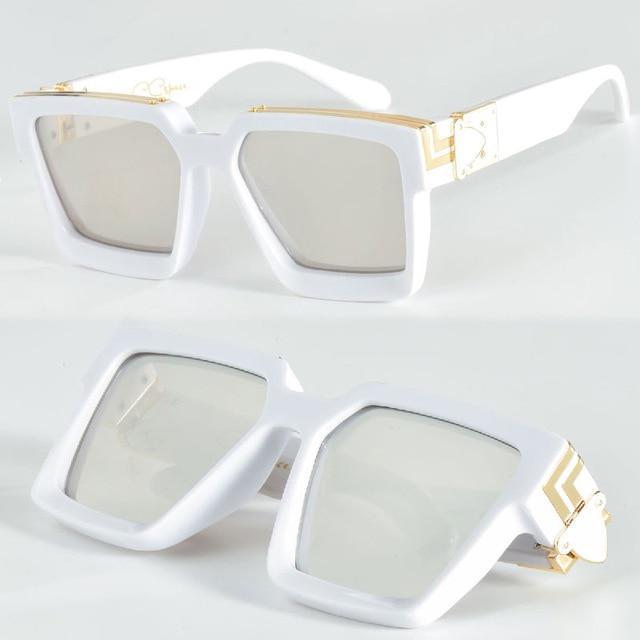 Symmetry™ UV400 Unisex Square Luxury Sunglasses