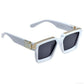 Symmetry™ UV400 Unisex Square Luxury Sunglasses