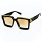 Symmetry™ UV400 Unisex Square Luxury Sunglasses