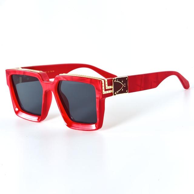 Symmetry™ UV400 Unisex Square Luxury Sunglasses