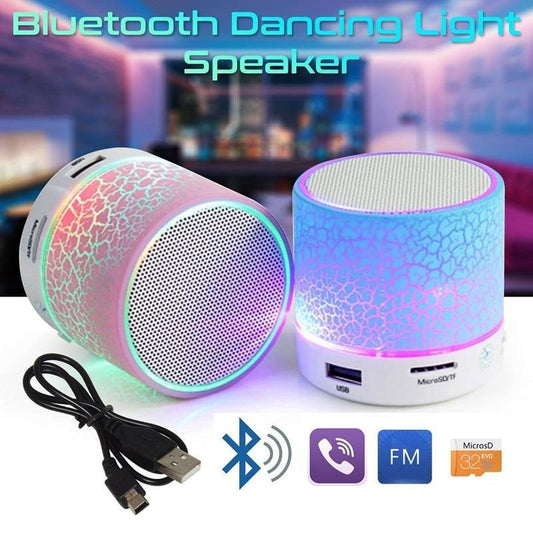 DancingLight™ Mini LED Bluetooth Speaker