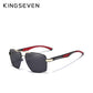 KINGSEVEN™ Futuristic Mirror Polarized Sunglasses For Men