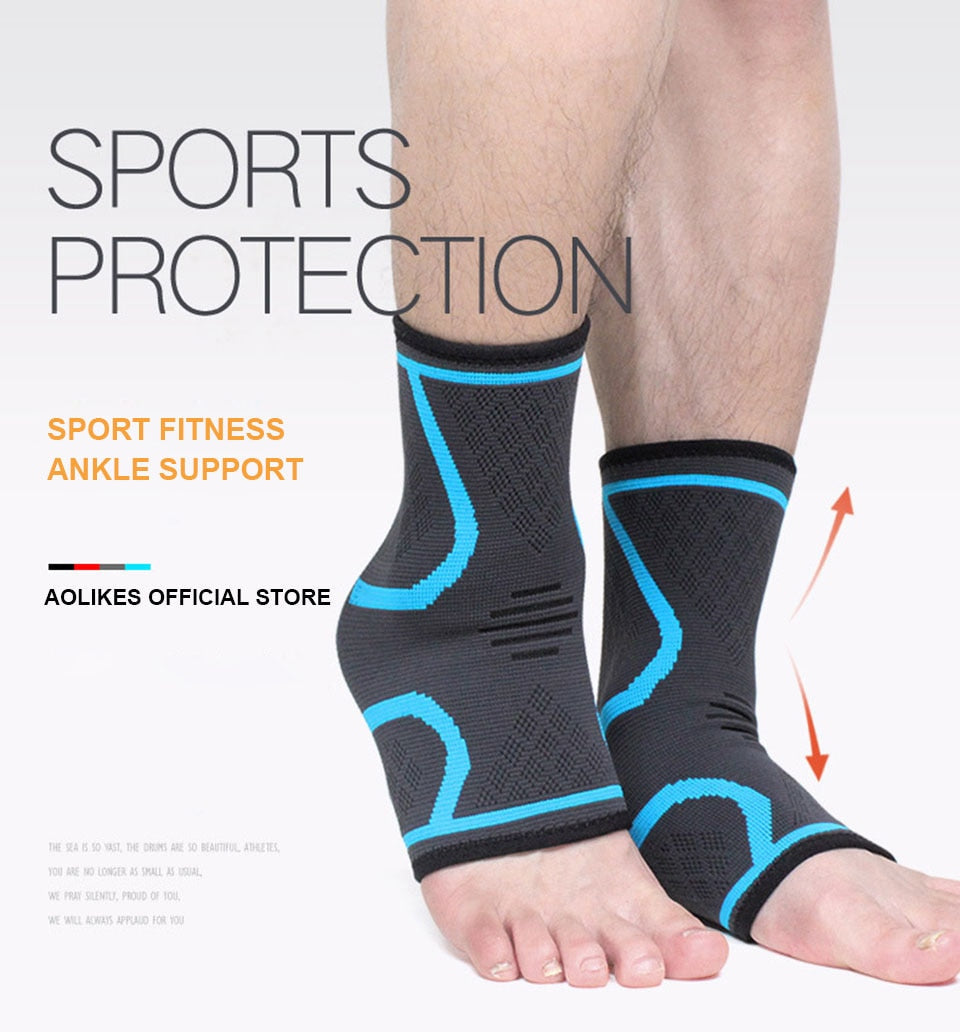 AOLIKES Sports Ankle Elastic Compression Protector (1pc)