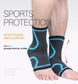 AOLIKES Sports Ankle Elastic Compression Protector (1pc)